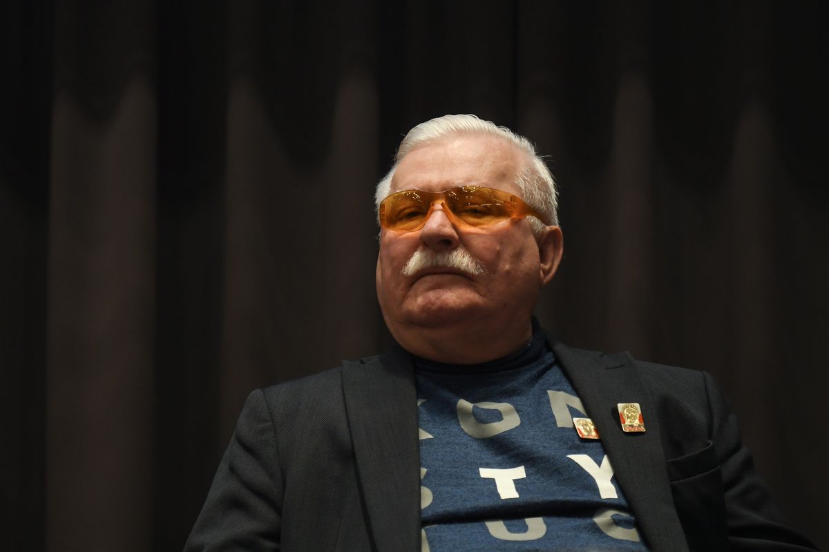 Lech Wałęsa wcześniej odniósł się do zarzutów Cenckiewicza (Photo by Artur Widak/NurPhoto via Getty Images)