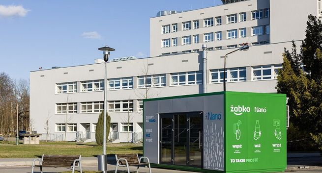 Żabka Nano ruszy na terenie szpitala. To najmniejszy bezobsługowy sklep sieci