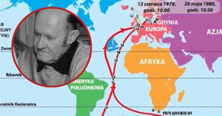 Henryk Jaskuła samotnie opłynął Ziemię. Mija 45 lat od niezwykłego wyczynu
