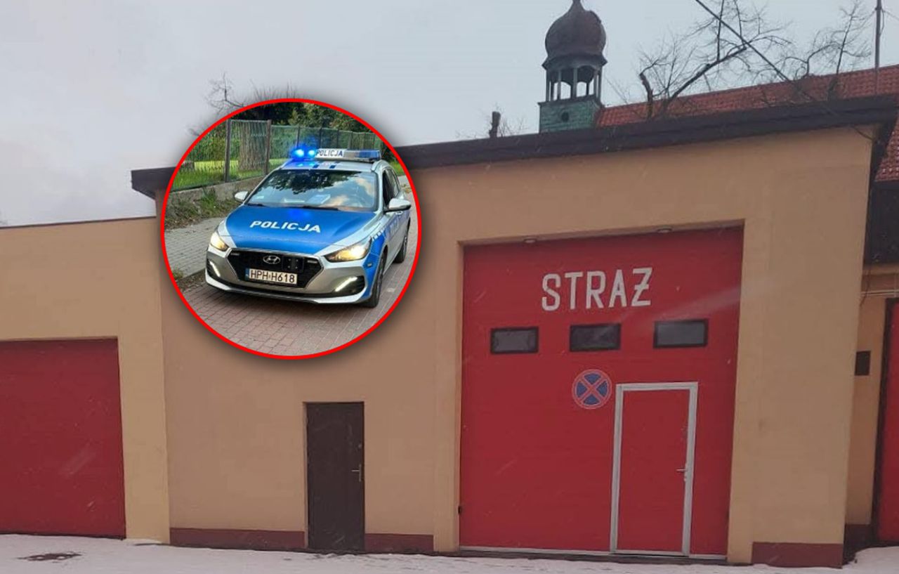 35-latek zmarł. Policja reaguje ws. kierowcy, który zastawił strażaków