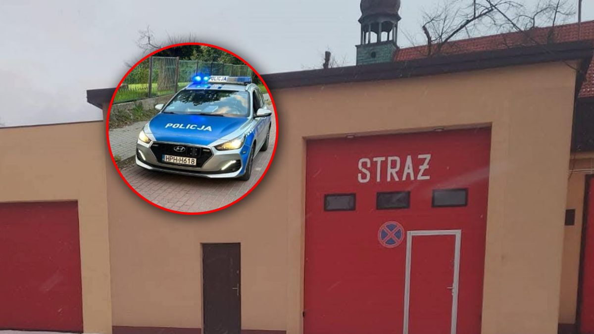 Kozienicka policja ustaliła, kto zablokował wyjazd strażakom.