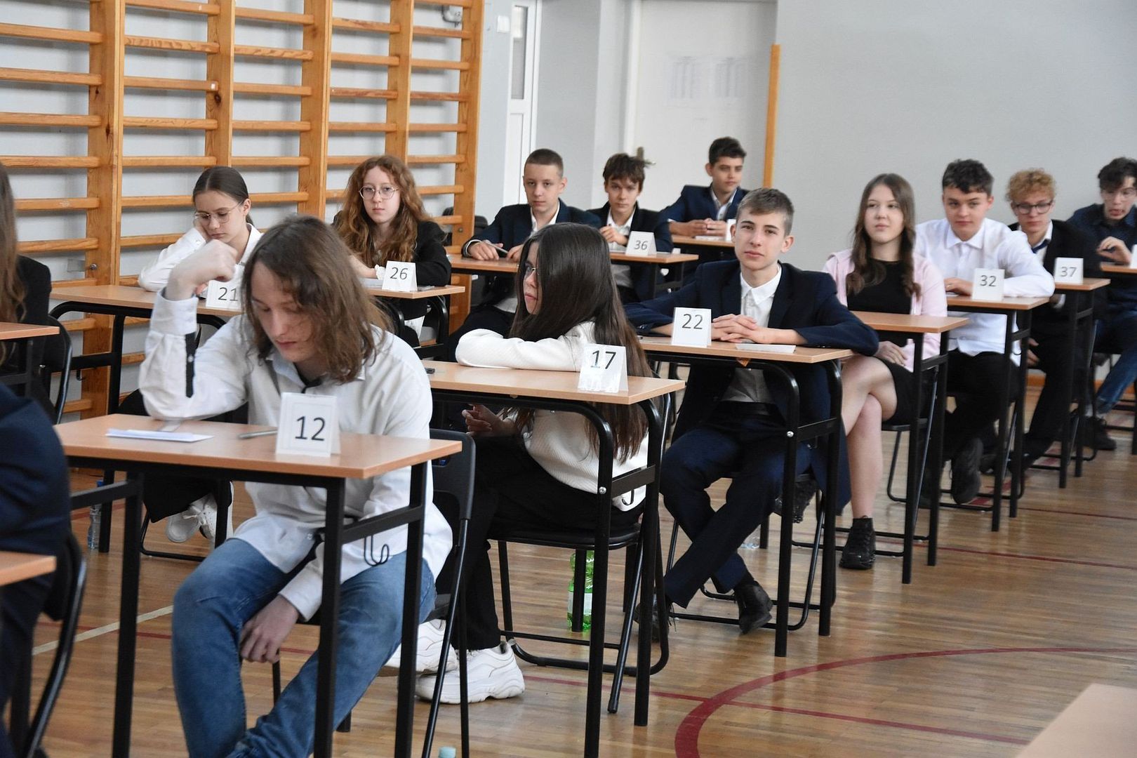 Egzamin ósmoklasisty 2025 z matematyki w SP nr 1 w Aleksandrowie Kujawskim