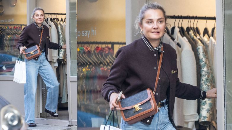 Małgorzata Socha na zakupach