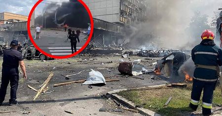 Atak na ukraińskie centrum handlowe. Koszmar w Winnicy. "W godzinach szczytu"