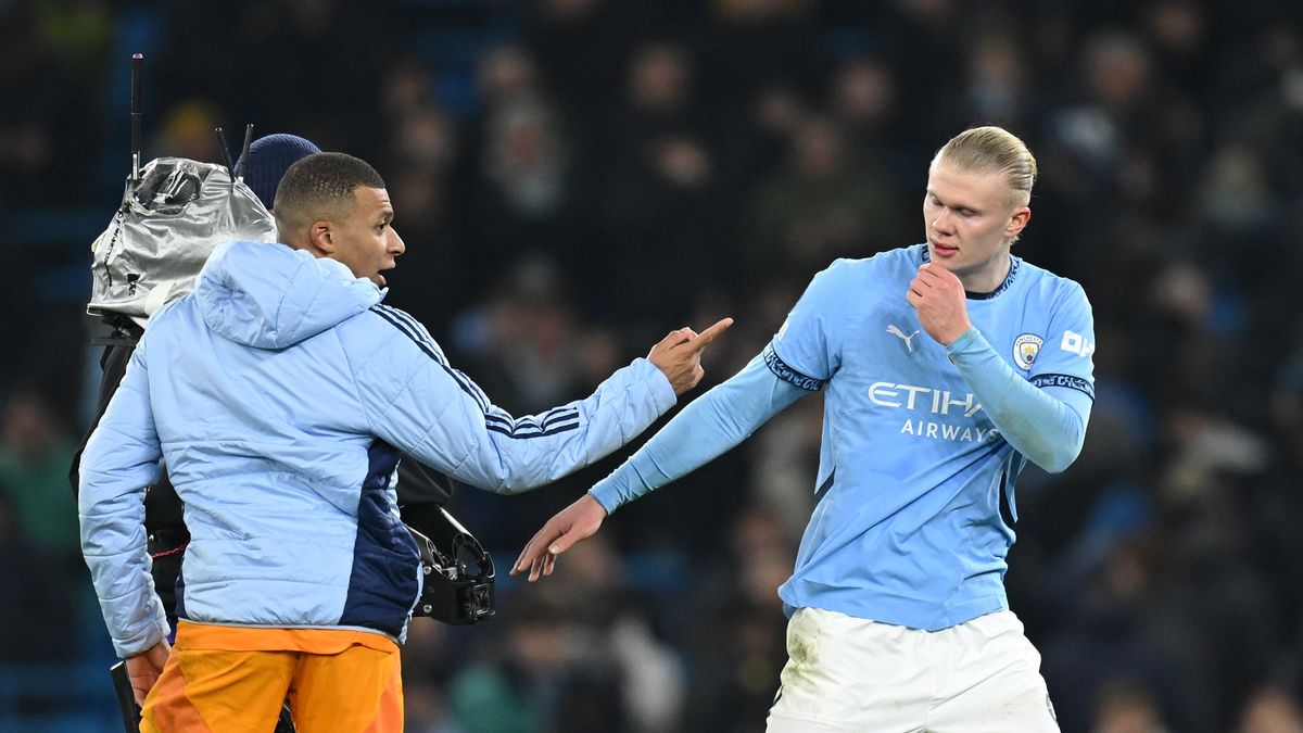 Kylian Mbappe i Erling Haaland 