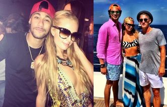 Paris Hilton imprezuje z piłkarzami na Ibizie!