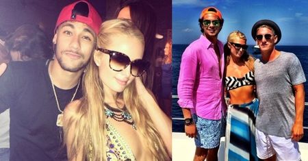 Paris Hilton imprezuje z piłkarzami na Ibizie!