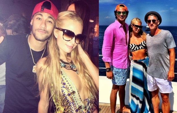 Paris Hilton imprezuje z piłkarzami na Ibizie!