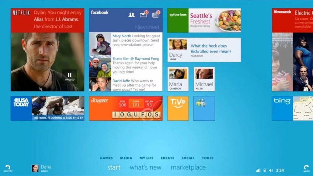 Windows 8 start