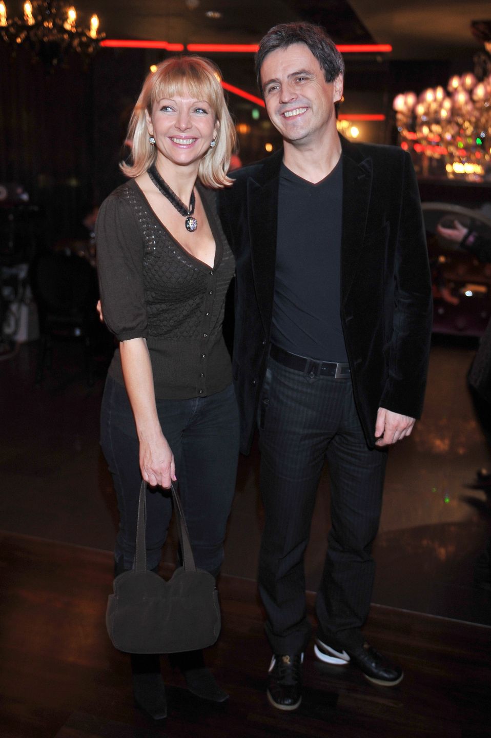 Magdalena Wołłejko i Piotr Polk w 2008 roku