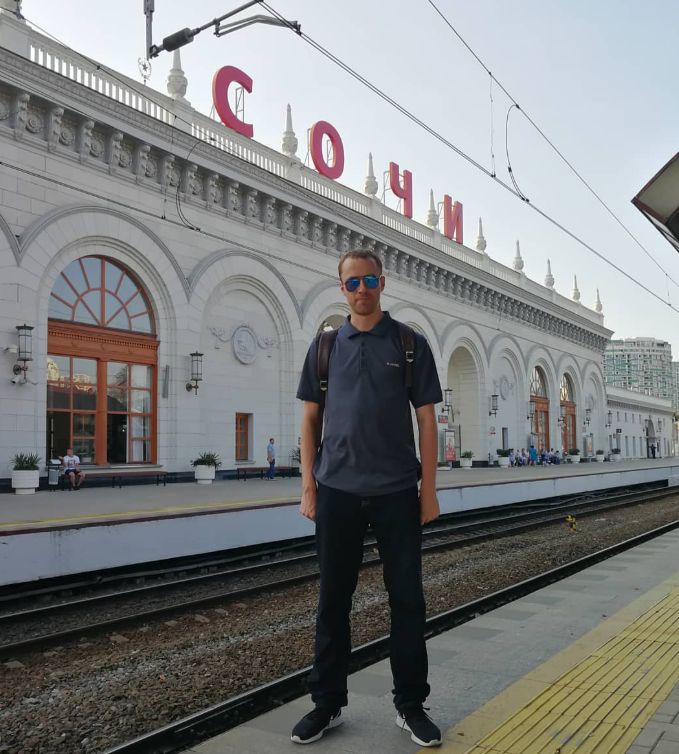 "Mogiel" w Soczi podczas mundialu w Rosji w 2018 roku. 