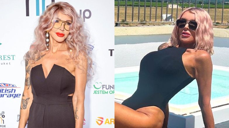 Ewa Minge zaprezentowała zabójczą sylwetkę w kostiumie kąpielowym