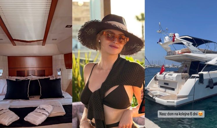 Karolina Pisarek i Roger Salla relaksują się w Turcji na luksusowym jachcie