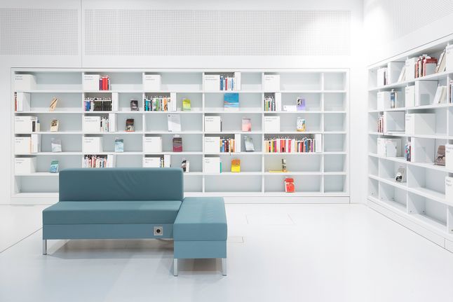 Seria ”Libraries” jest poświęcona w całości bibliotekom. Fotograf zwraca uwagę na to, że w dobie cyfryzacji świata rzadko odwiedzamy biblioteki, które niegdyś tętniły życiem. Dzieje się tak, ponieważ wiele publikacji dostępnych jest on-line oraz powstały biblioteki internetowe, umożliwiające wypożyczenie książki bez ruszania się z domu.