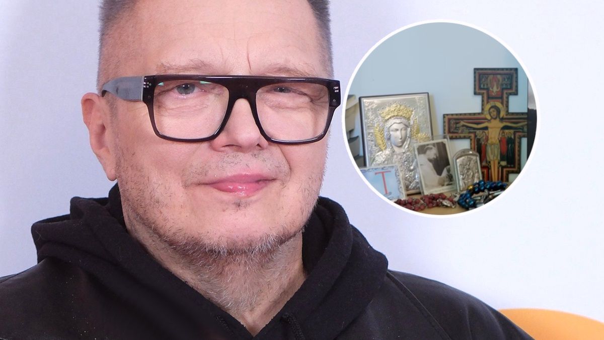 Imponująca kolekcja płyt i... masa dewocjonaliów. Tak mieszka Muniek Staszczyk (ZDJĘCIA)