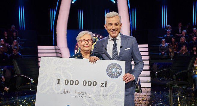 2,7 mln widzów odcinka „Milionerów”, w którym padła główna wygrana
