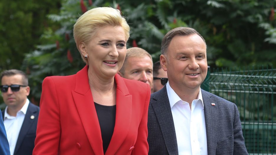 Agata Duda i Andrzej Duda