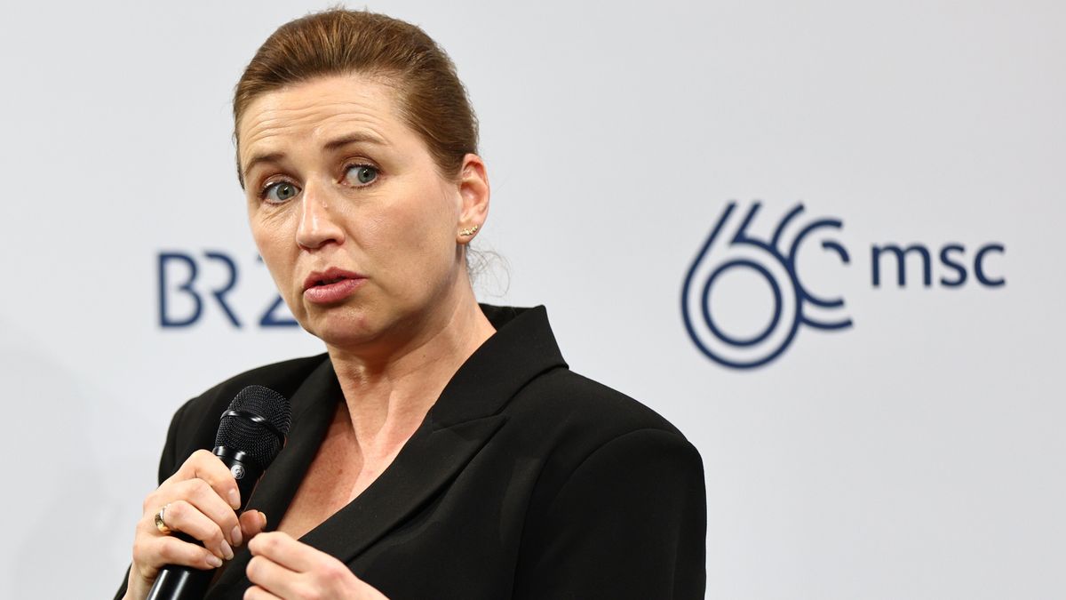 Premier Danii Mette Frederiksen 