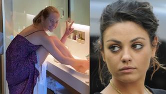 Agata Rubik myje pachy i stopy w zlewie. Chce być ekologiczna jak Mila Kunis?