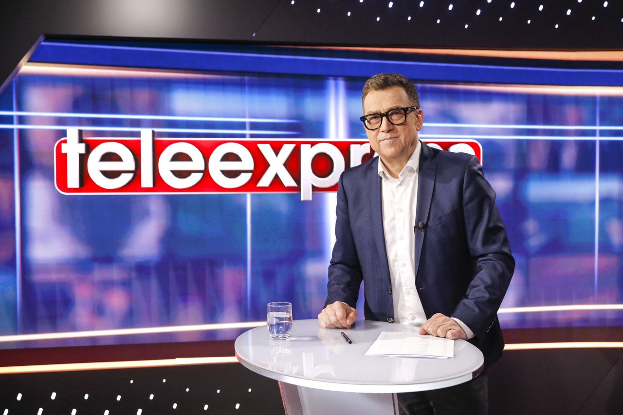 Maciej Orłoś wrócił do prowadzenia "Teleexpressu" w TVP