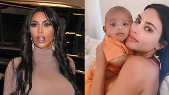 Kim Kardashian uważa, że Psalm to jej ZMARŁY OJCIEC i przedstawia dowody: "Też jest leworęczny"