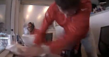 Tak zareagował na porażkę. Spowodował duże straty