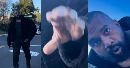 Kanye West został oskarżony o NAPAŚĆ! Raper wyrwał kobiecie telefon z rąk, po czym cisnął nim w powietrze