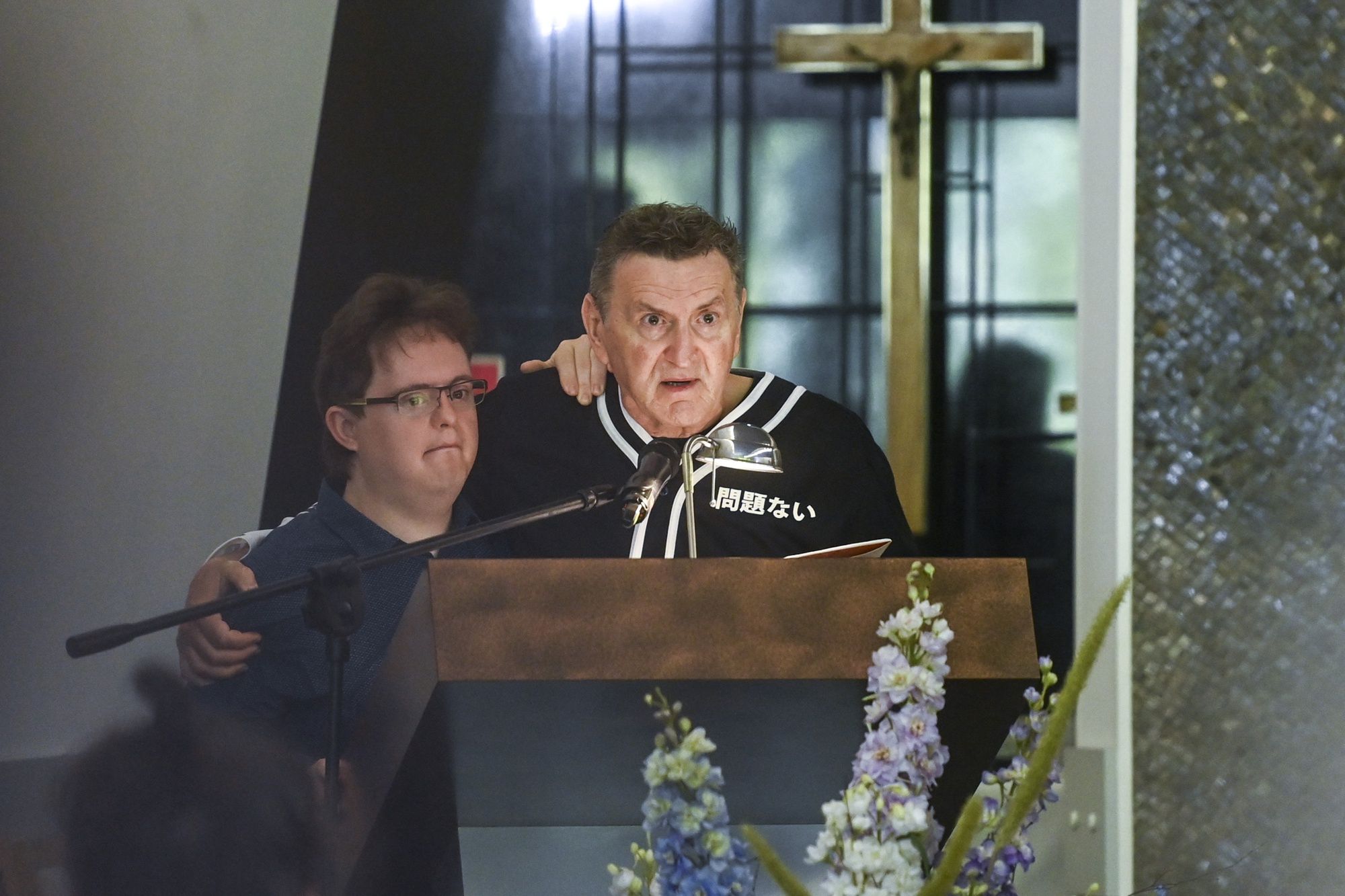 Na zdj.: Filip Woźniak, Fot. AKPA
lipiec 2024, pogrzeb, Filip Woźniak, Pogrzeb Tadeusza Woźniaka, Krzysztof Majchrzak