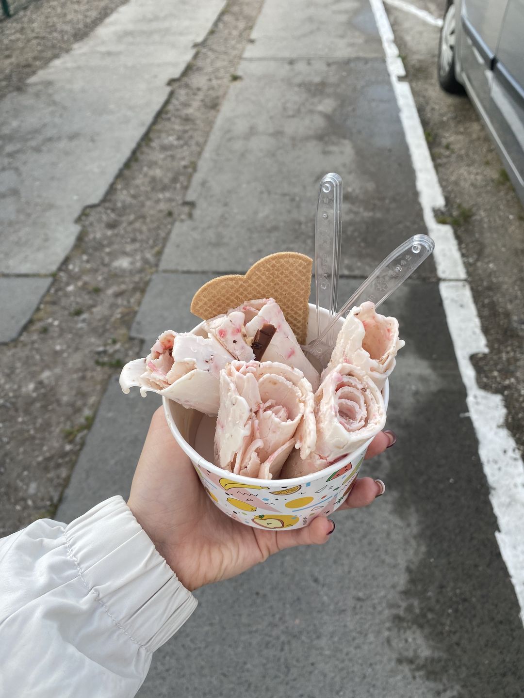 Lody tajskie nad morzem