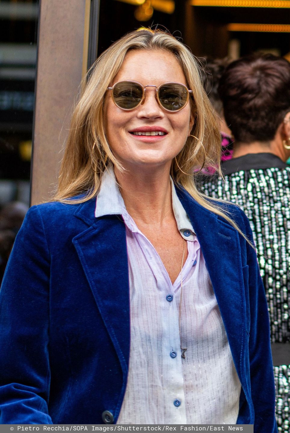 Kate Moss na londyńskim pokazie