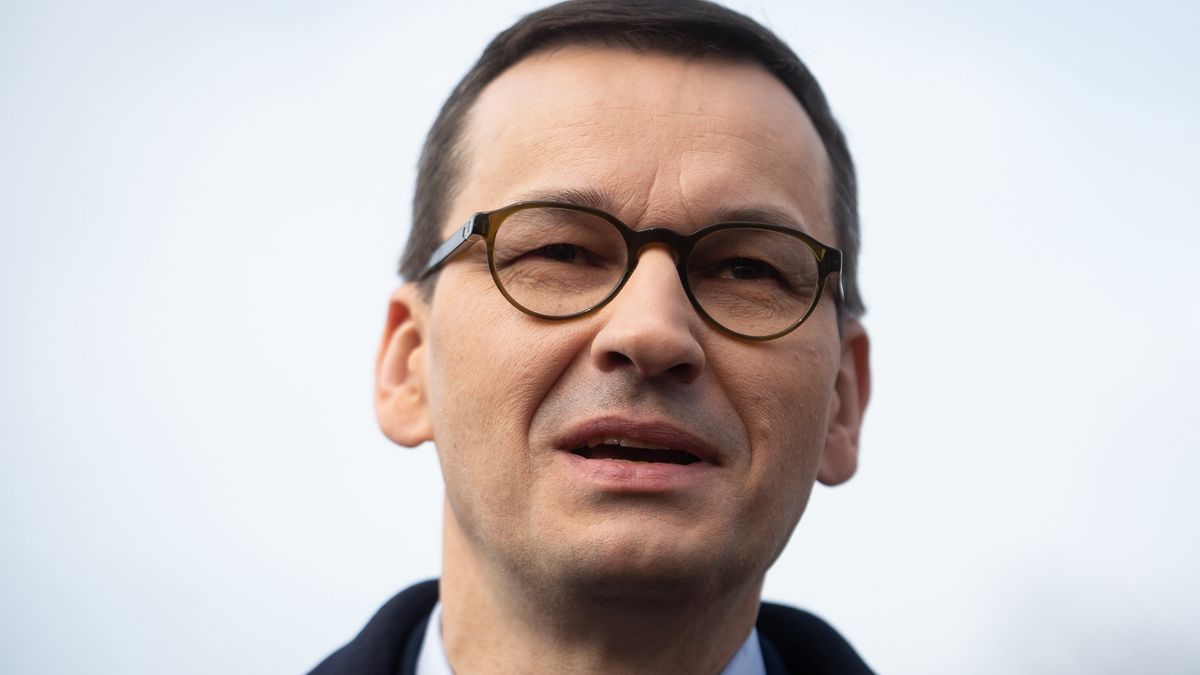 Mateusz Morawiecki in Warsaw, Poland on February 18, 2019 (Photo by Mateusz Wlodarczyk/NurPhoto via Getty Images)