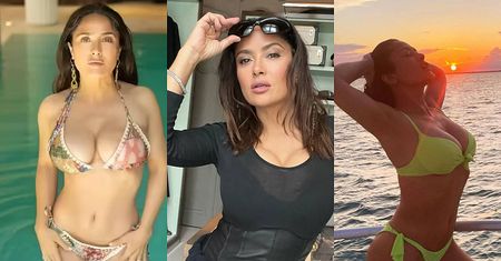 60-letnia Salma Hayek ZNIEWALA. Prawidła jej diety urzekają prostotą