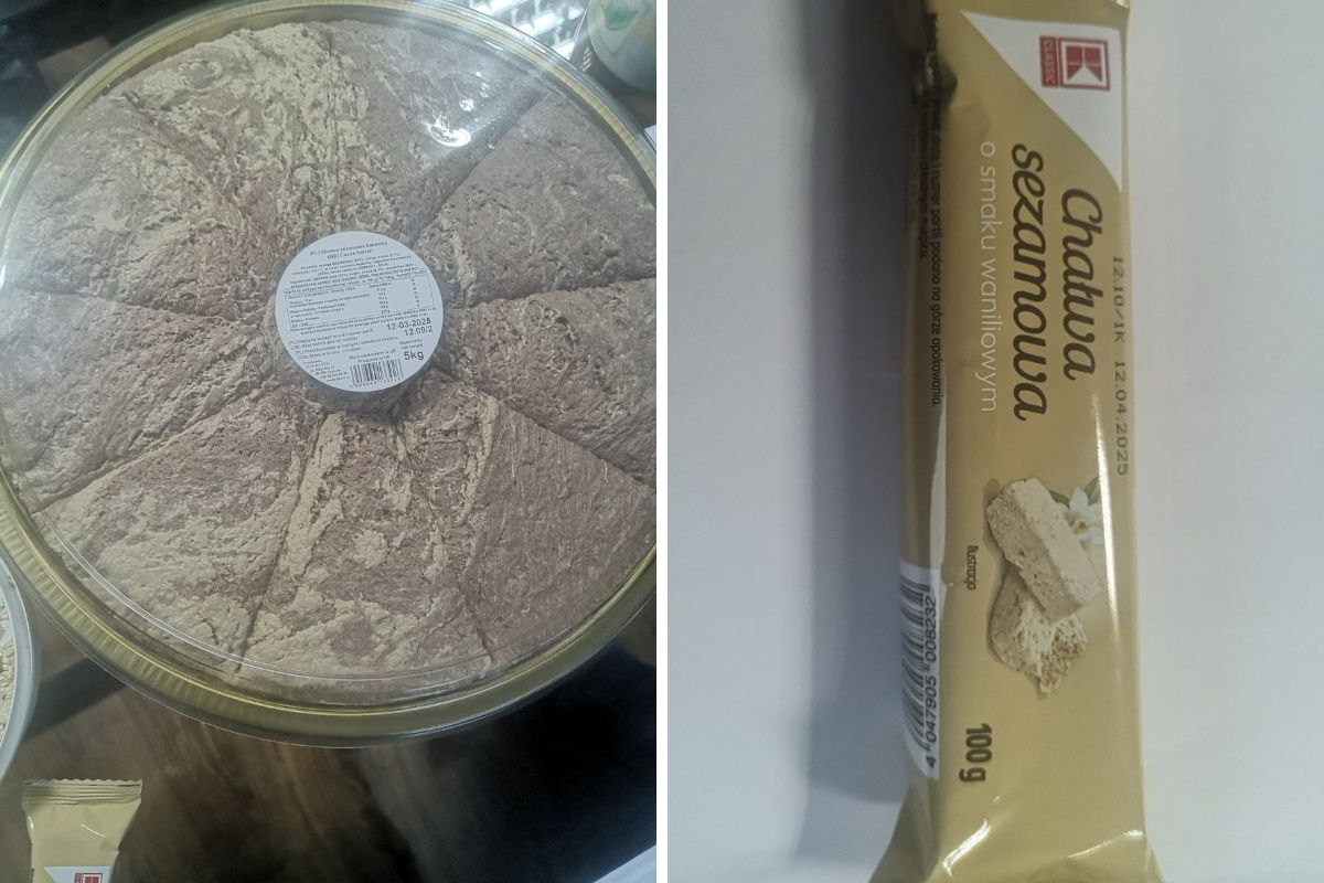 GIS wycofuje kolejne partie chałwy 