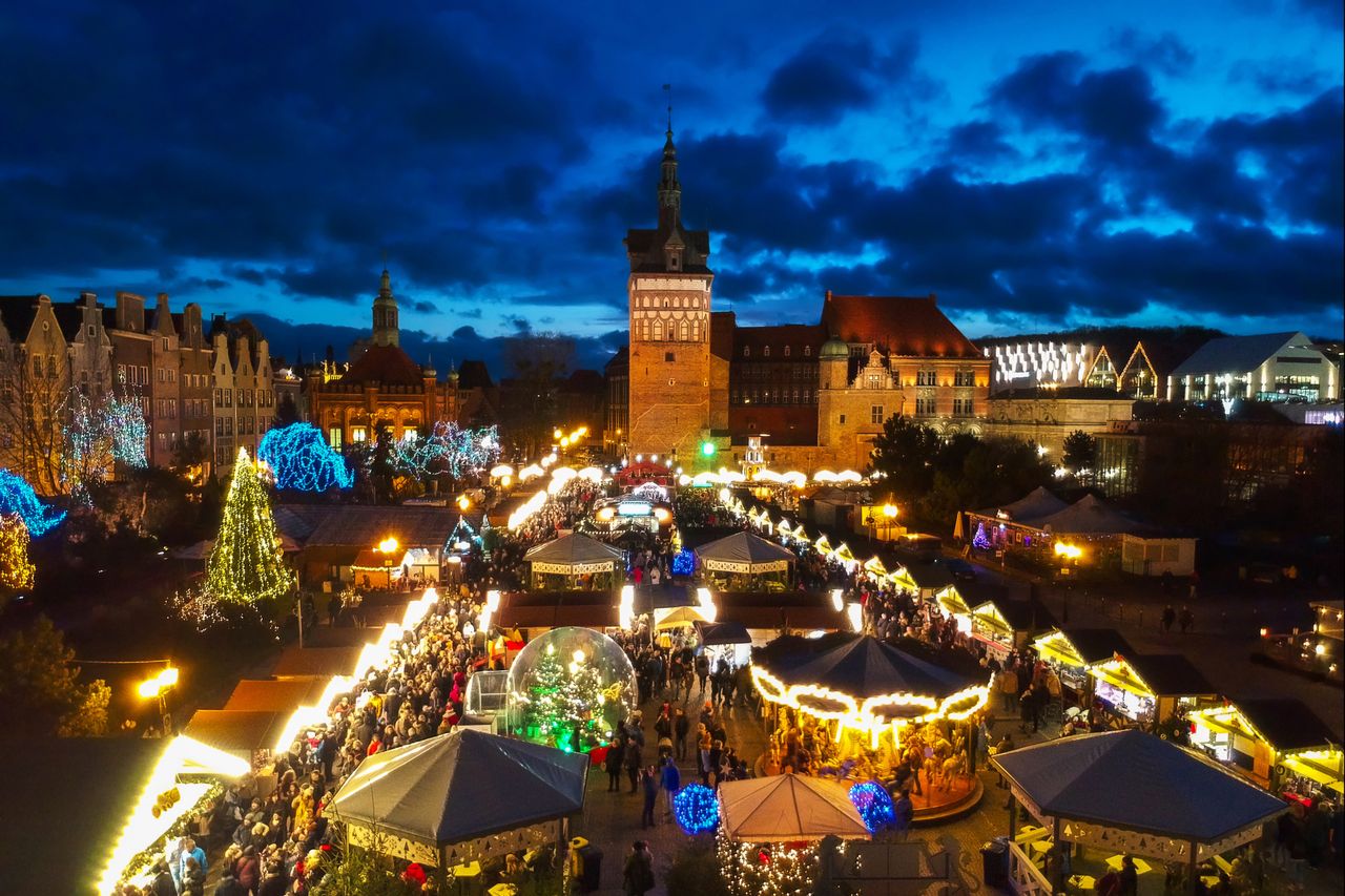 Jarmark Bożonarodzeniowy w Gdańsku w 2022 r.