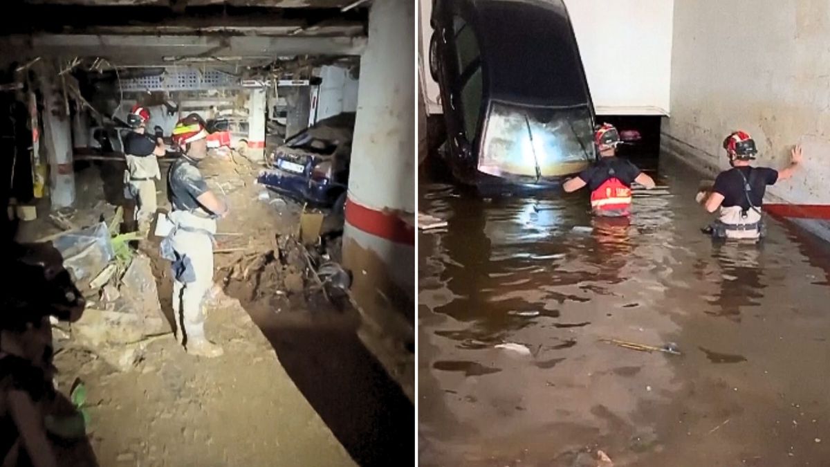 akcja ratunkowa, hiszpania, walencja, powodzie Koszmarna powódź w Hiszpanii. Skala zniszczeń w Walencji poraża