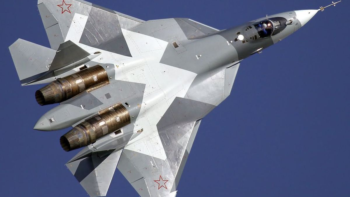Su-57, zdjęcie poglądowe