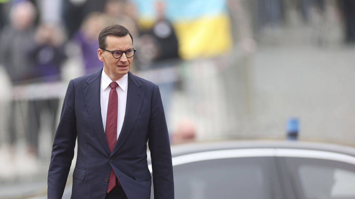 Na zdjęciu premier Mateusz Morawiecki