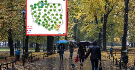Ponuro i deszczowo. W poniedziałek w pogodzie gorsza strona jesieni