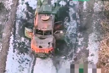 Myśleli, że go ukryją. Ukraińcy rozbili go w drobny mak