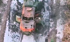 Myśleli, że go ukryją. Ukraińcy rozbili go w drobny mak