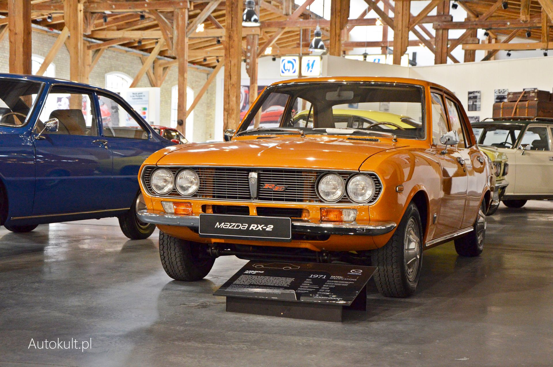 Sportowe Mazdy RX-7 i RX-8 to nie jedyne o podobnej nazwie. Auta z oznaczeniem RX, napędzane silnikami rotacyjnymi to także zwykłe kompakty, jak ta RX-2 z 1971 roku.