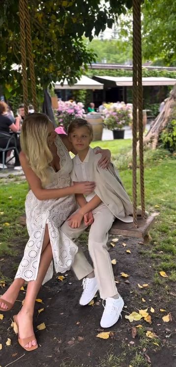 Komunia syna Karoliny Pajączkowskiej