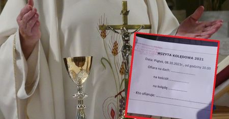 Parafia z Ciągowic i "kolęda". Zdjęcia dokumentu wywołały burzę