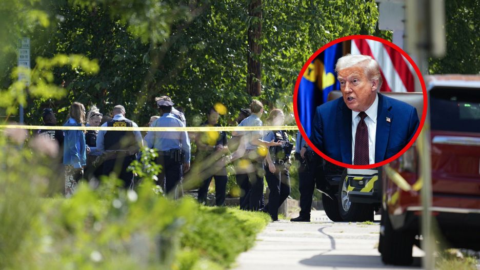 Donald Trump po ataku w Minneapolis