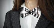 Muszka nie jest zarezerwowana tylko dla mężczyzn. Kobiety też ją noszą