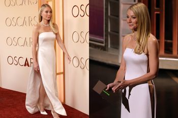 Oscary 2026. Gwyneth Paltrow o krok od modowej wpadki. Internauci: "Czy jej sukienka PĘKŁA?" [ZDJĘCIA]