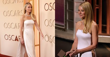 Oscary 2026. Gwyneth Paltrow o krok od modowej wpadki. Internauci: "Czy jej sukienka PĘKŁA?" [ZDJĘCIA]