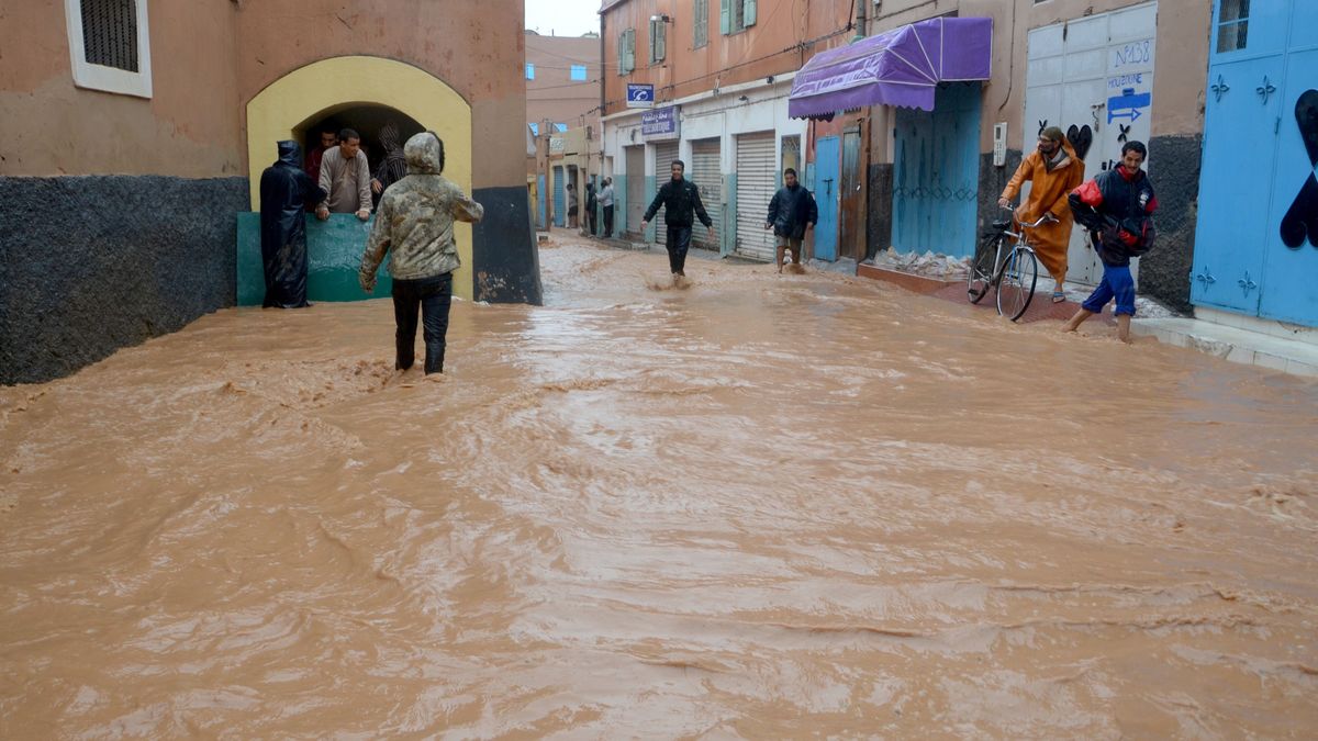 Powódź w Maroku. Co najmniej 21 osób zginęło, wielu rannych