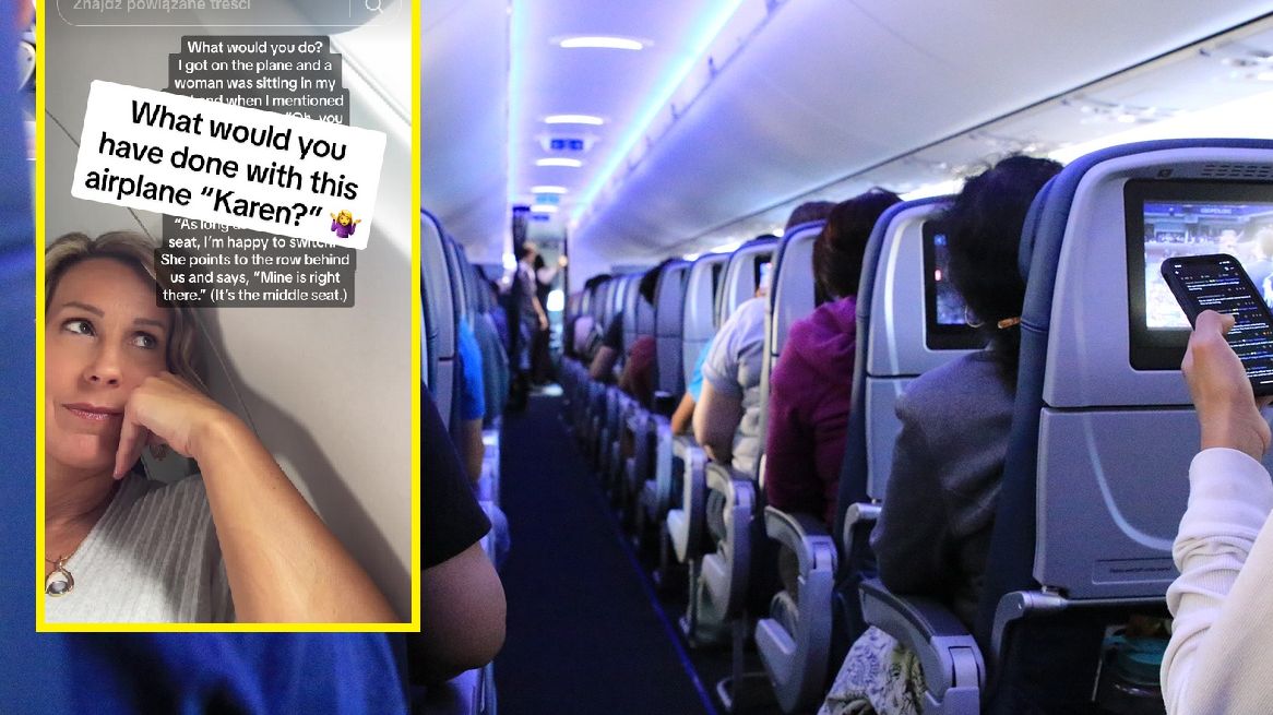 TikTokerka nie ustąpiła miejsca.