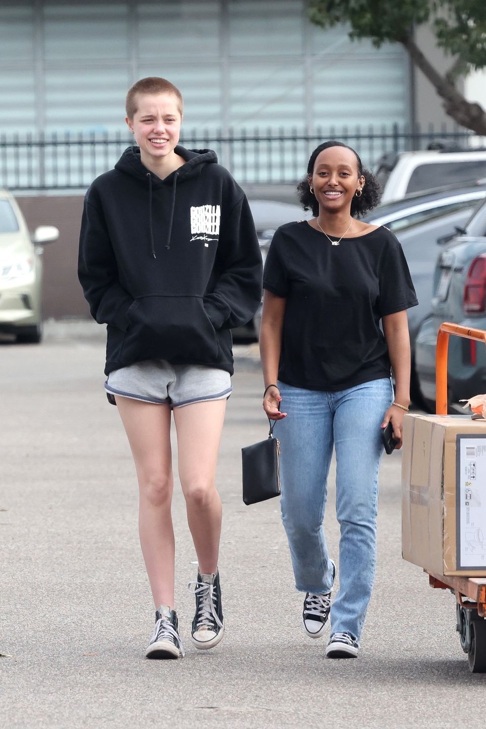 Shiloh Jolie-Pitt i Zahara Jolie-Pitt